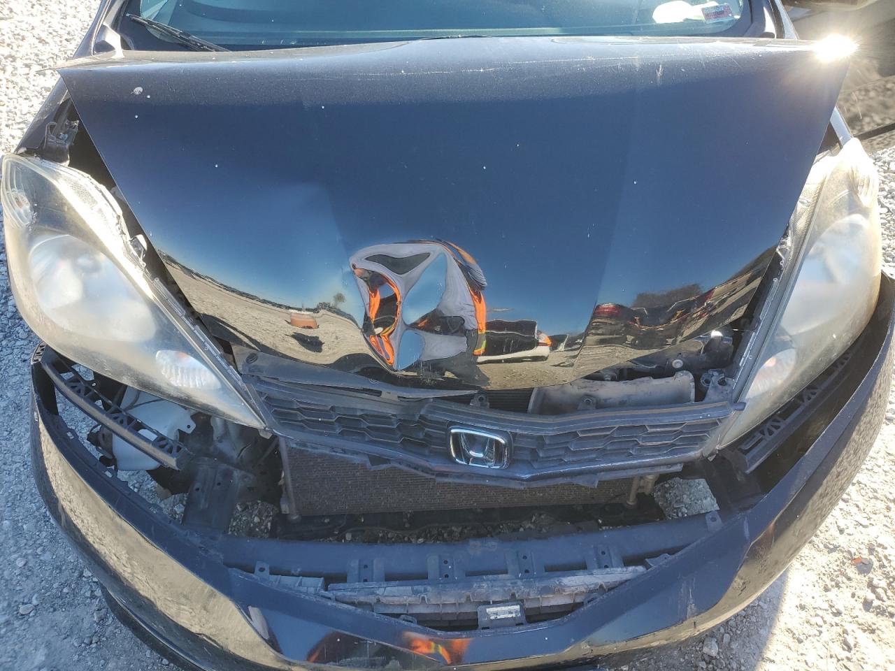 2013 Honda Fit VIN JHMGE8H54DC033780 Copart auction photo, front end damage thumbnail 11