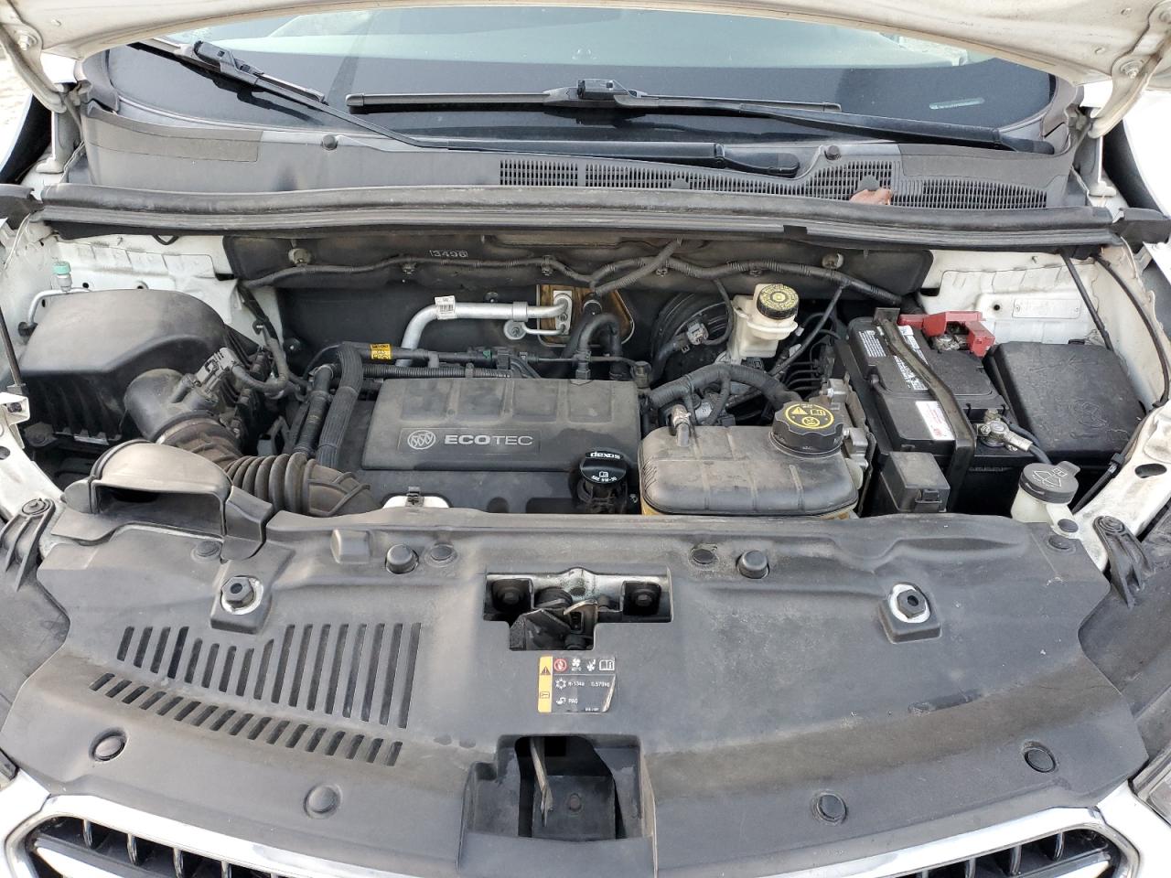 2017 Buick Encore VIN KL4CJESB3HB060533 Copart auction photo, rear end damage thumbnail 12