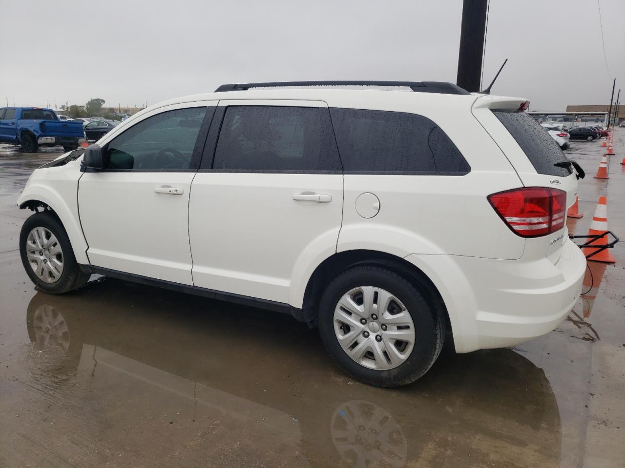 2018 Dodge Journey VIN 3C4PDCAB5JT302229 Copart auction photo, front end damage thumbnail 2