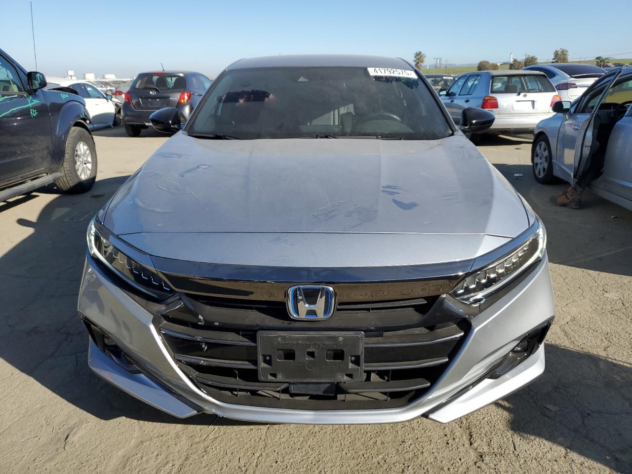 2022 Honda Accord VIN 1HGCV3F28NA027829 Copart auction photo, rear end damage thumbnail 5