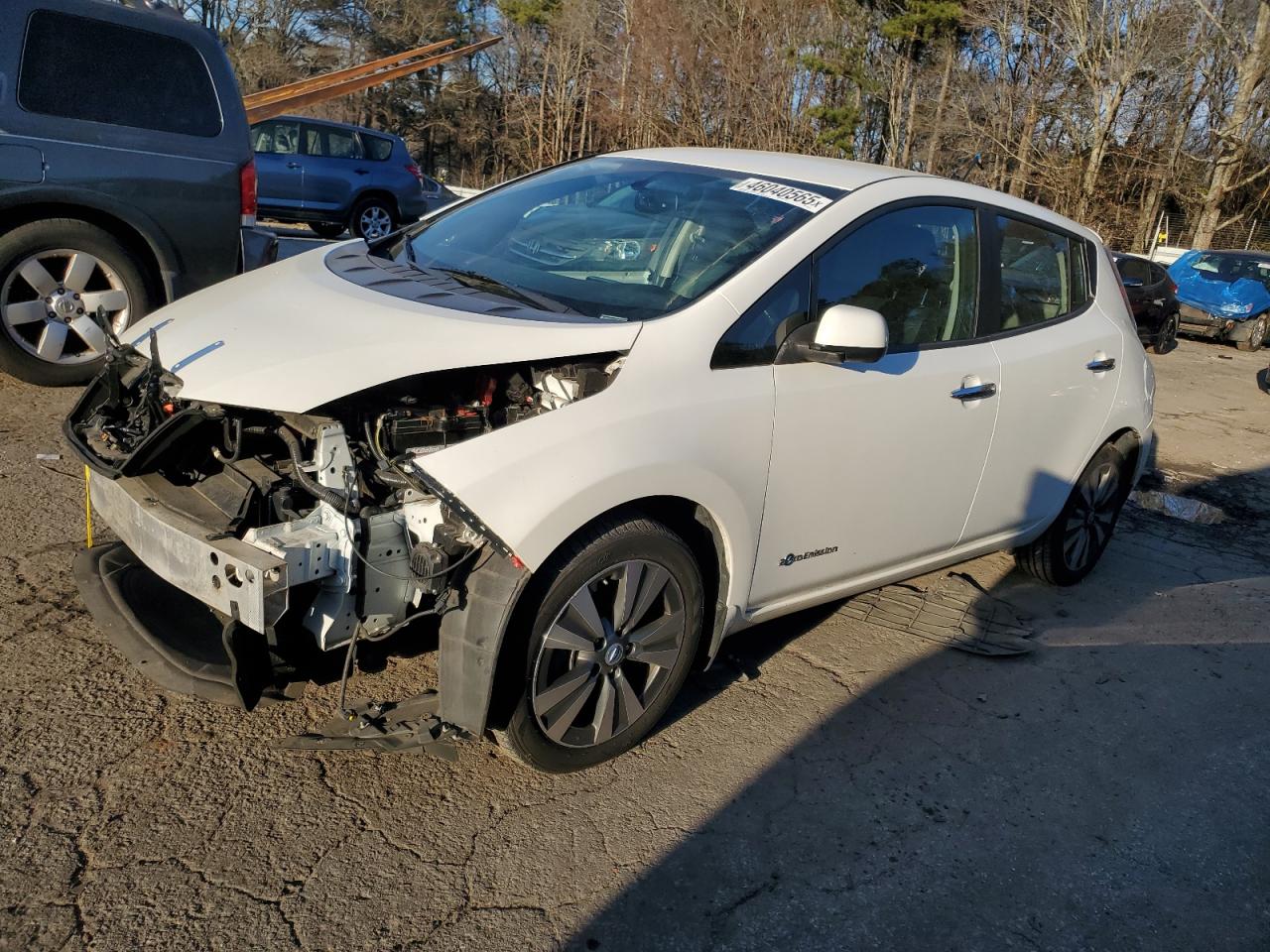 2013 Nissan Leaf VIN 1N4AZ0CP7DC409707