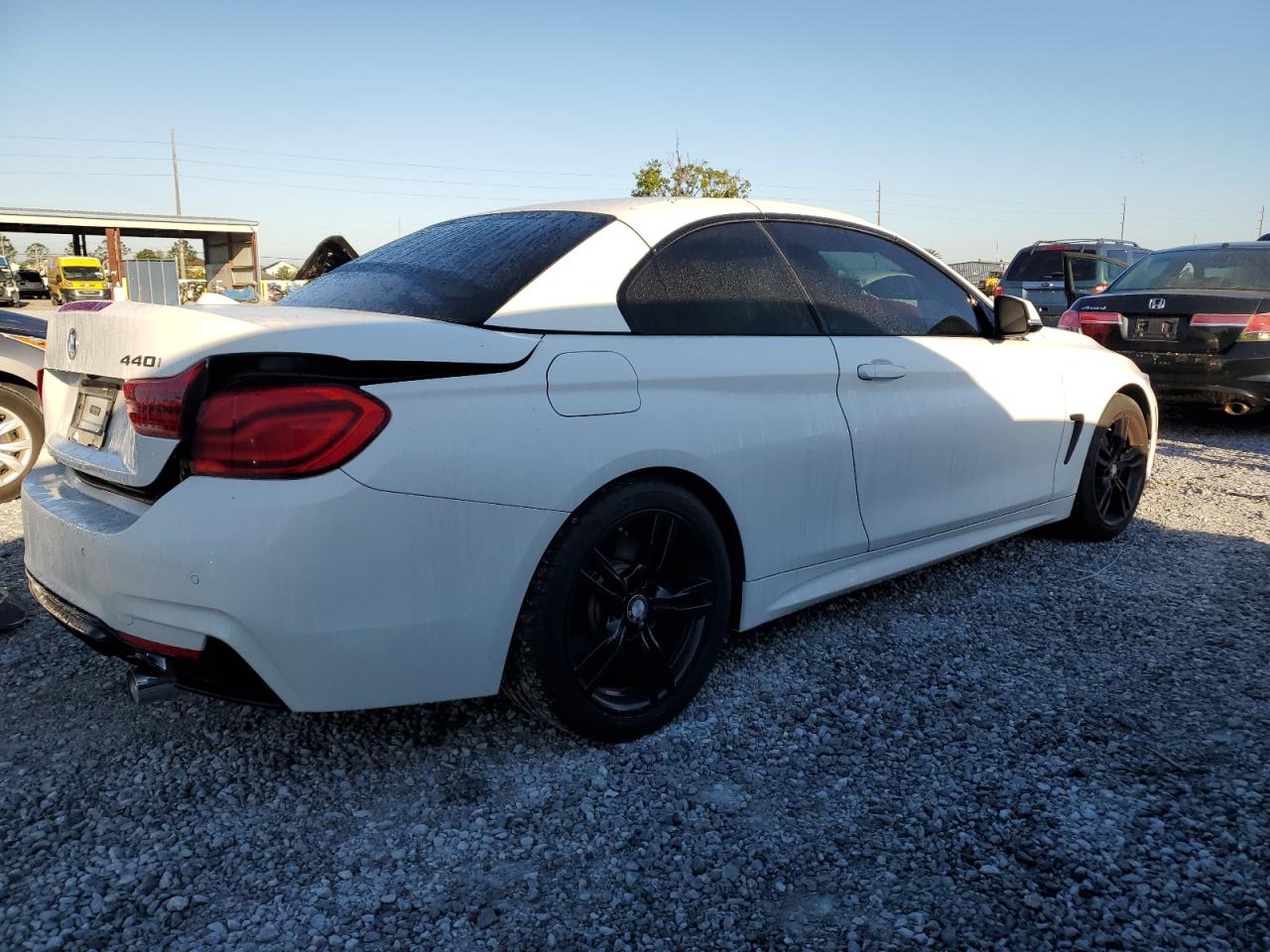 2019 BMW 4er VIN WBA4Z5C51KEE17144 Copart auction photo, rear end damage thumbnail 3