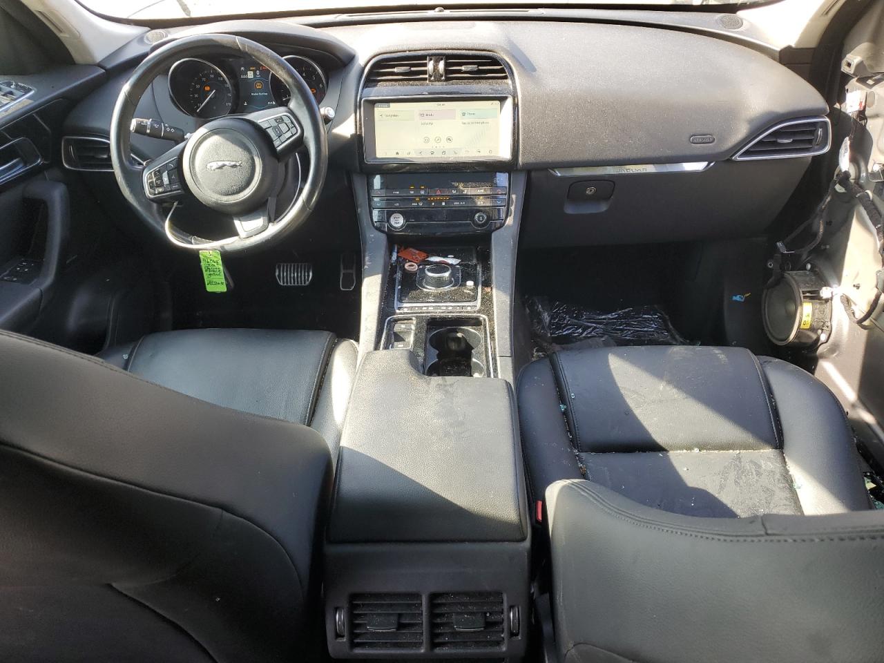 2019 Jaguar F-Pace VIN SADCJ2FX2KA396248 Copart auction photo, front end / side damage thumbnail 8
