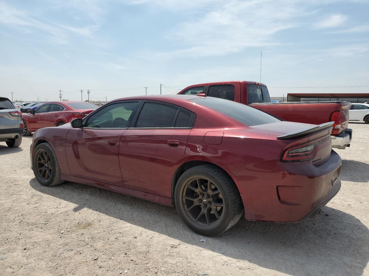 2019 Dodge Charger VIN 2C3CDXCT6KH554050 Copart auction photo, hail damage thumbnail 2