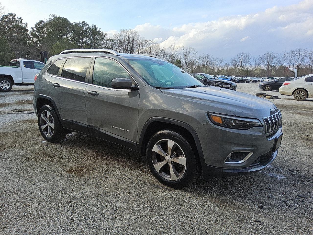 2020 Jeep Grand Cherokee VIN 1C4PJMDNXLD500379 Copart auction photo, side / side damage thumbnail 4