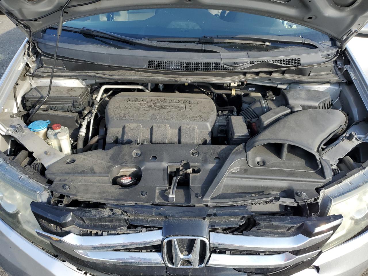 2014 Honda Odyssey VIN 5FNRL5H61EB018942 Copart auction photo, side damage thumbnail 12