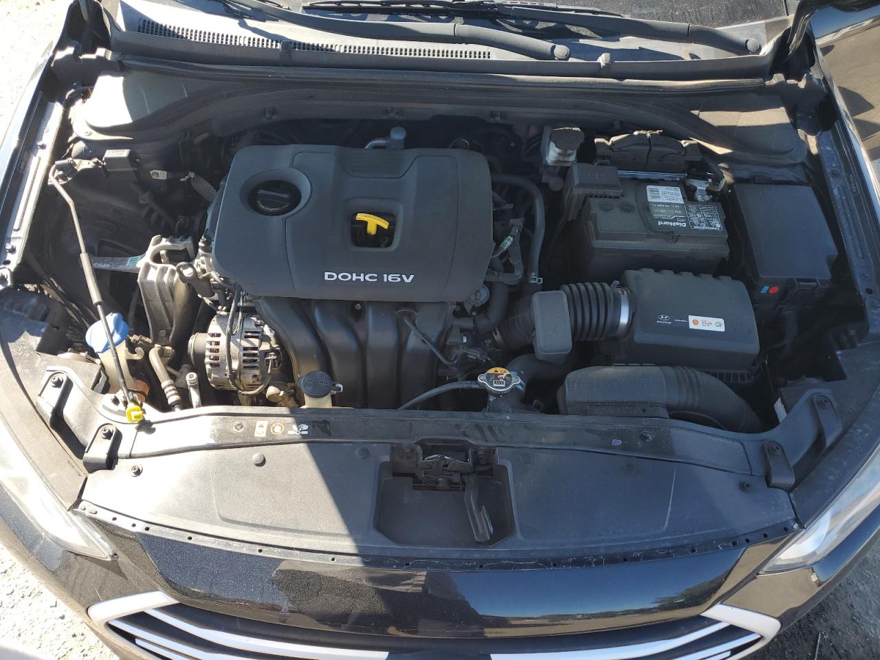 2018 Hyundai Elantra VIN 5NPD84LFXJH242039 Copart auction photo, front end damage thumbnail 11