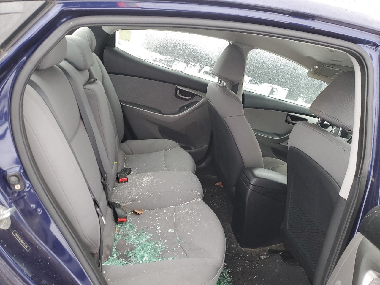 2011 Hyundai Elantra VIN 5NPDH4AE8BH015394 Copart auction photo, vandalism damage thumbnail 10
