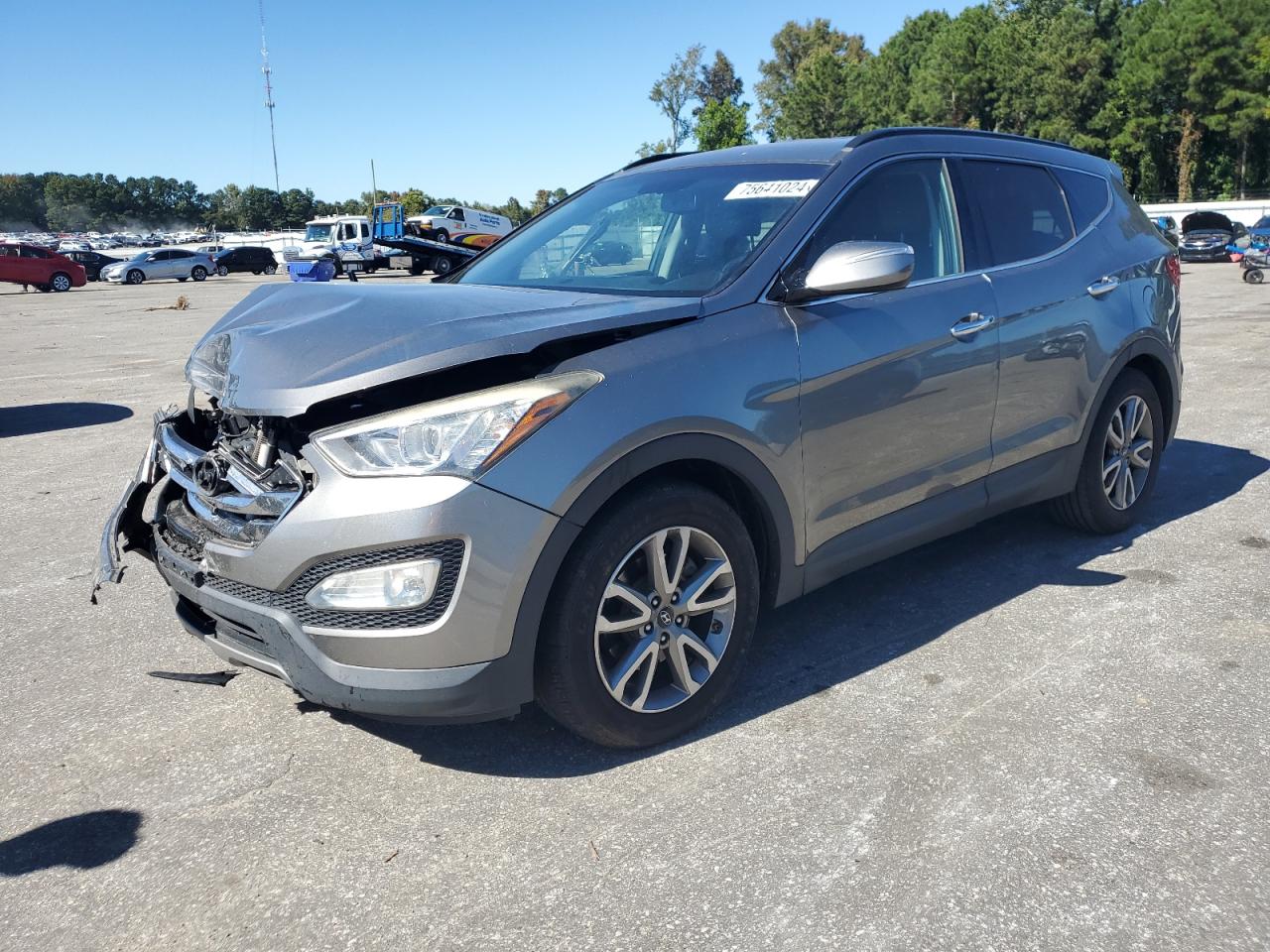2014 Hyundai Santa Fe VIN 5XYZU3LA8EG128697