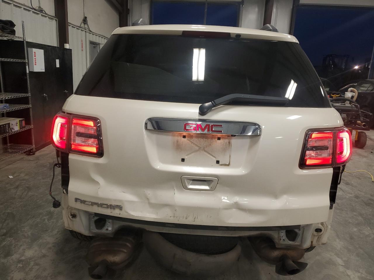 2013 GMC Acadia VIN 1GKKRTKD8DJ203447 Copart auction photo, rear end damage thumbnail 6