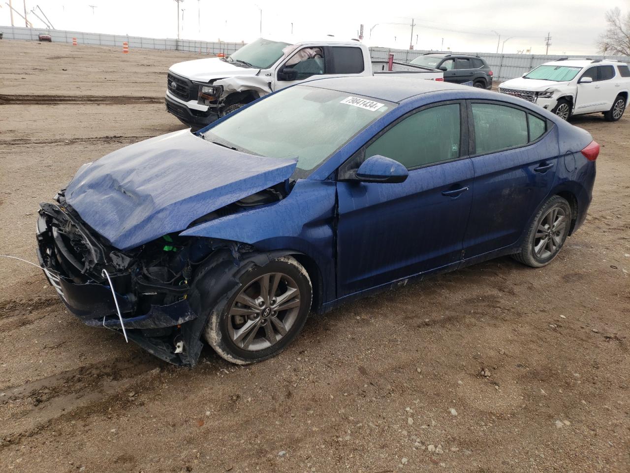 2017 Hyundai Elantra VIN 5NPD84LFXHH044085