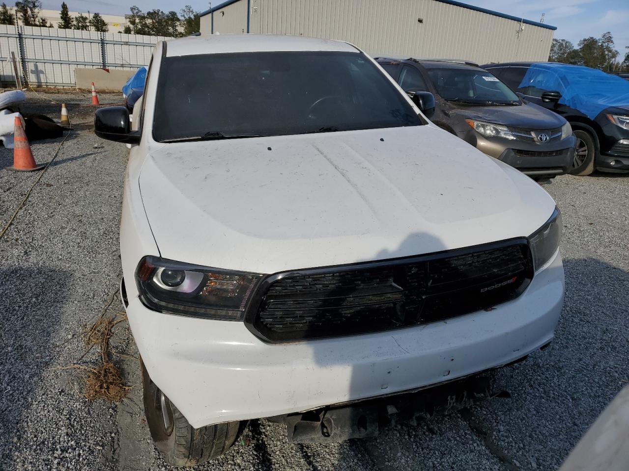 2018 Dodge Durango VIN 1C4RDHAG6JC159790 Copart auction photo, front end / undercarriage damage thumbnail 5