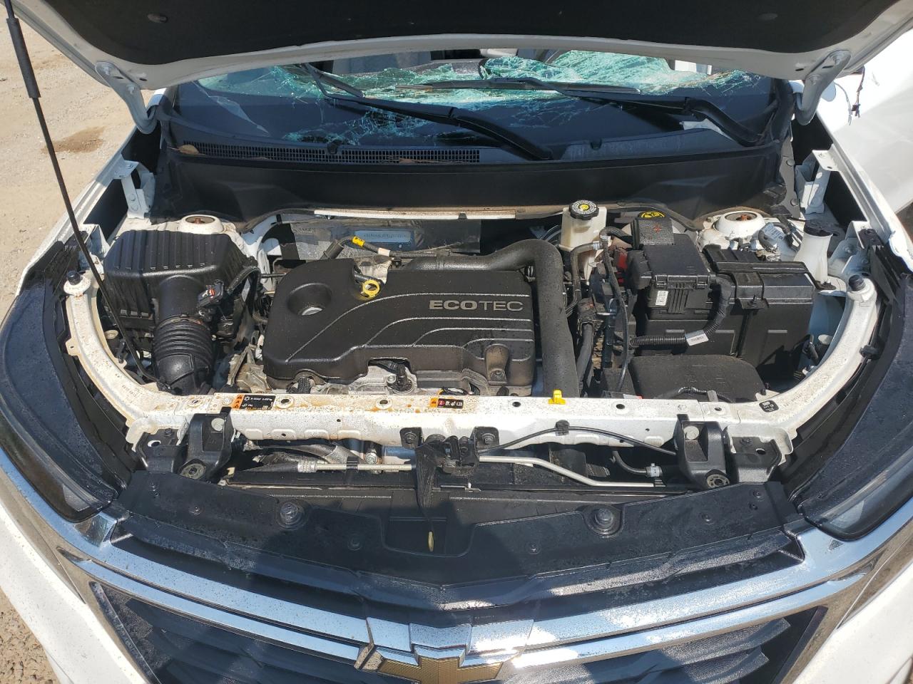 2022 Chevrolet Equinox VIN 3GNAXHEV6NS207227 Copart auction photo, all over damage thumbnail 12