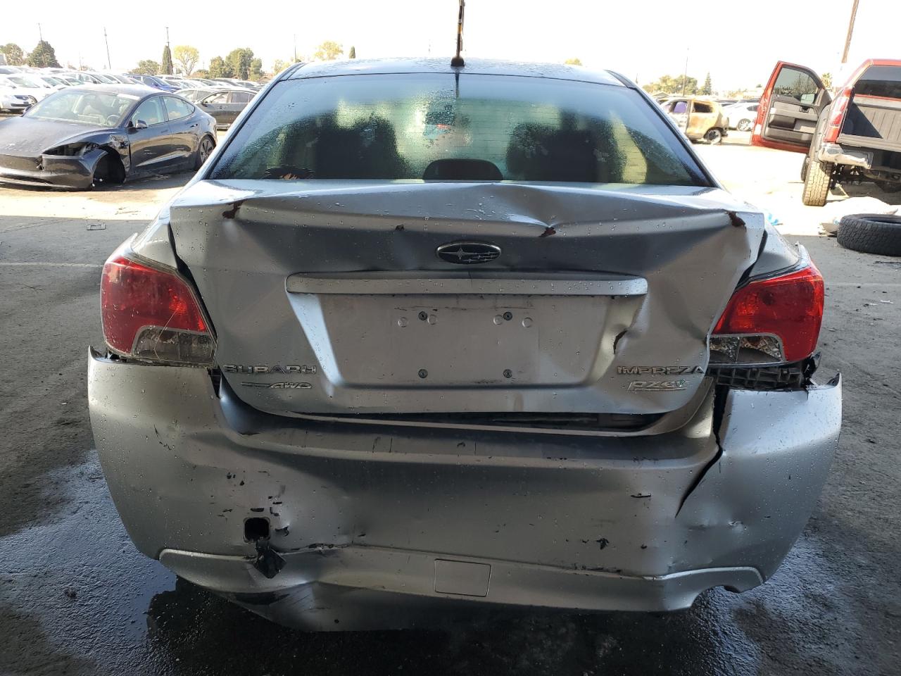 2013 Subaru Impreza VIN JF1GJAC60DH029500 Copart auction photo, front end / rear end damage thumbnail 6