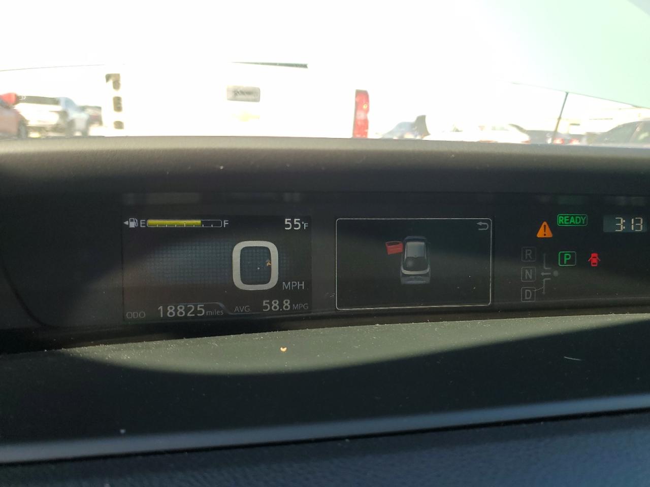 2020 Toyota Prius VIN JTDKARFUXL3116216 Copart auction photo, front end damage thumbnail 9