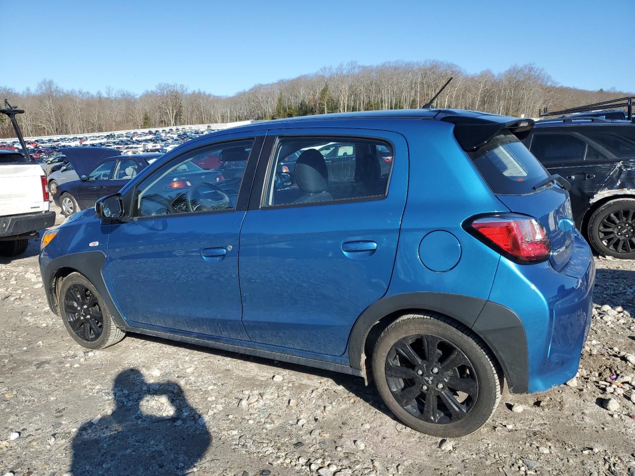 2024 Mitsubishi Mirage VIN ML32AWHJ8RH003963 Copart auction photo, rear end / undercarriage damage thumbnail 2