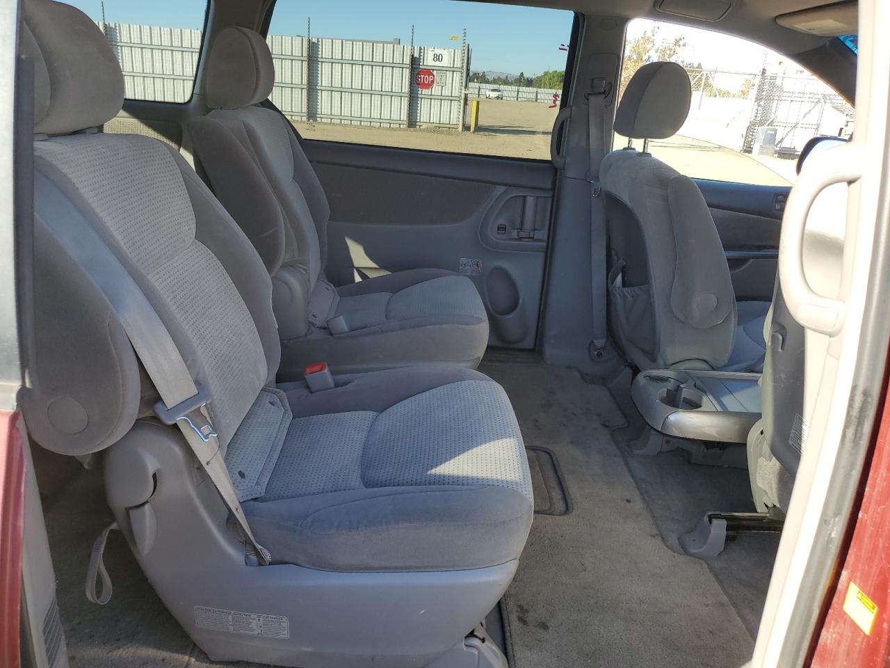 2008 Toyota Sienna VIN 5TDZK23C58S099409 Copart auction photo, front end / side damage thumbnail 11