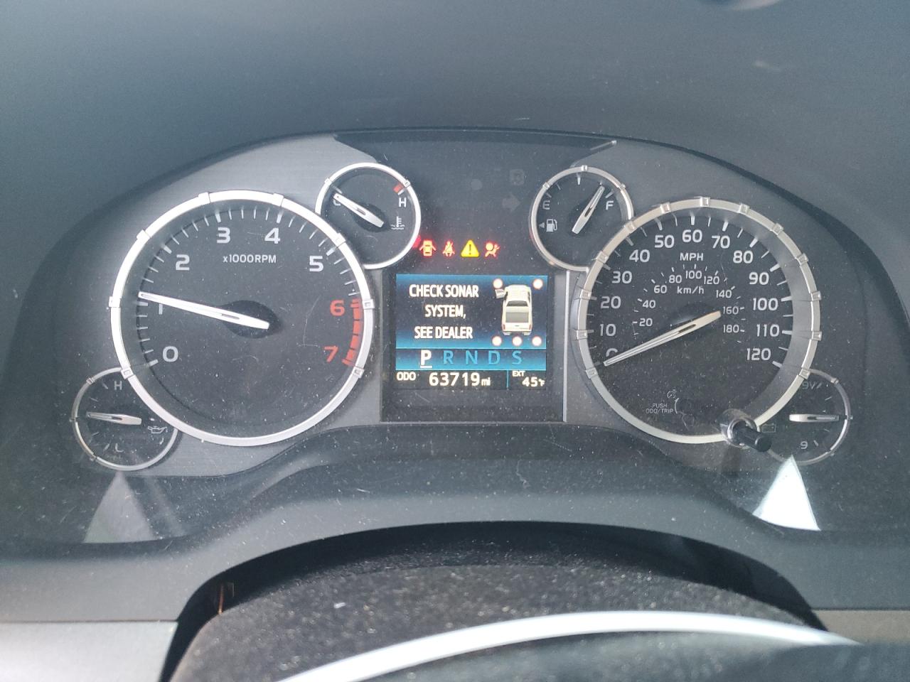 2016 Toyota Tundra VIN 5TFDW5F15GX579100 Copart auction photo, front end damage thumbnail 9