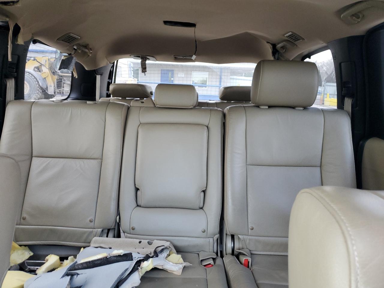 2021 Toyota Sequoia VIN 5TDFY5A10MS075551 Copart auction photo, vandalism damage thumbnail 10