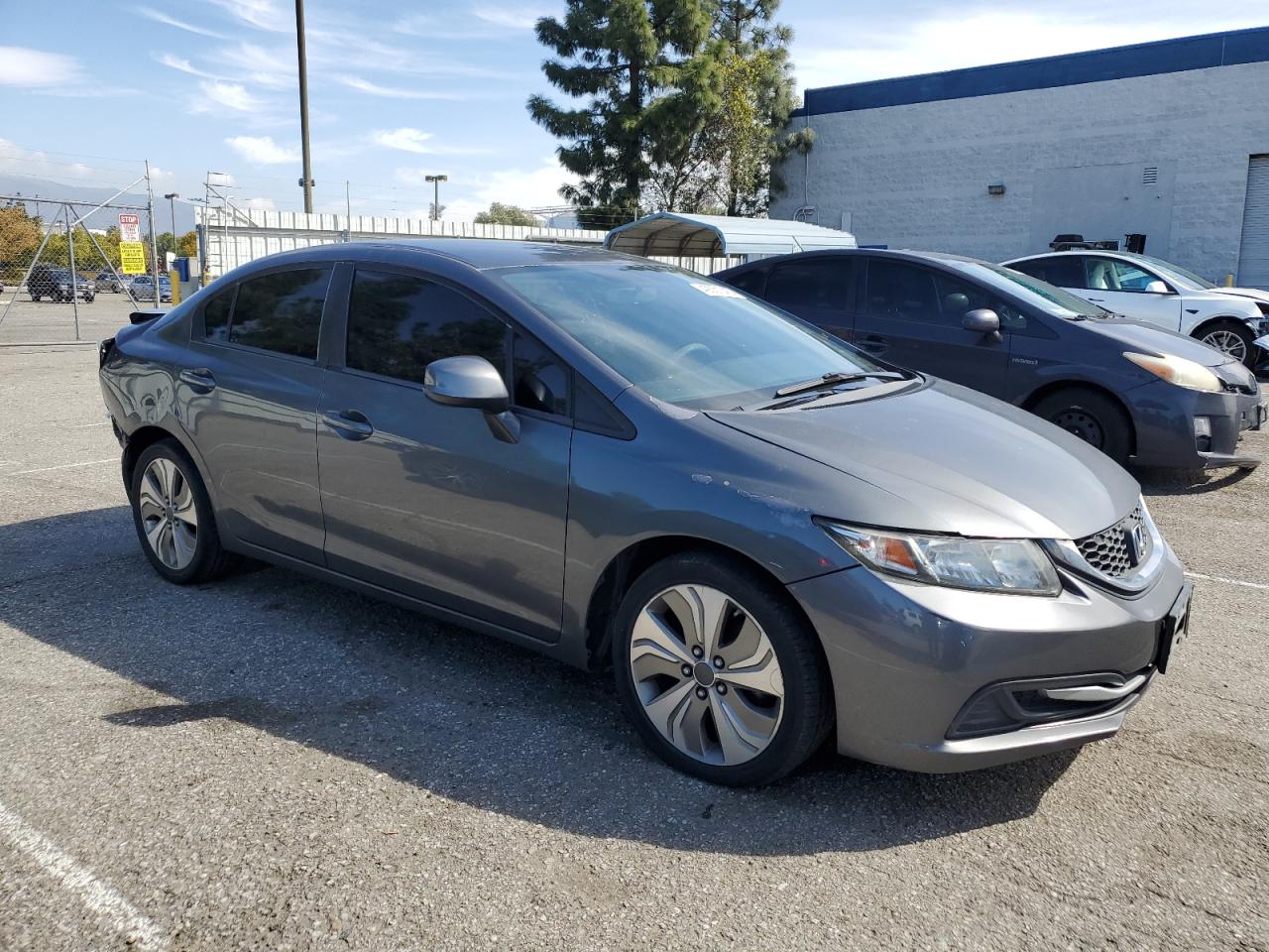 2013 Honda Civic VIN 19XFB2F59DE227459 Copart auction photo, rear end damage thumbnail 4