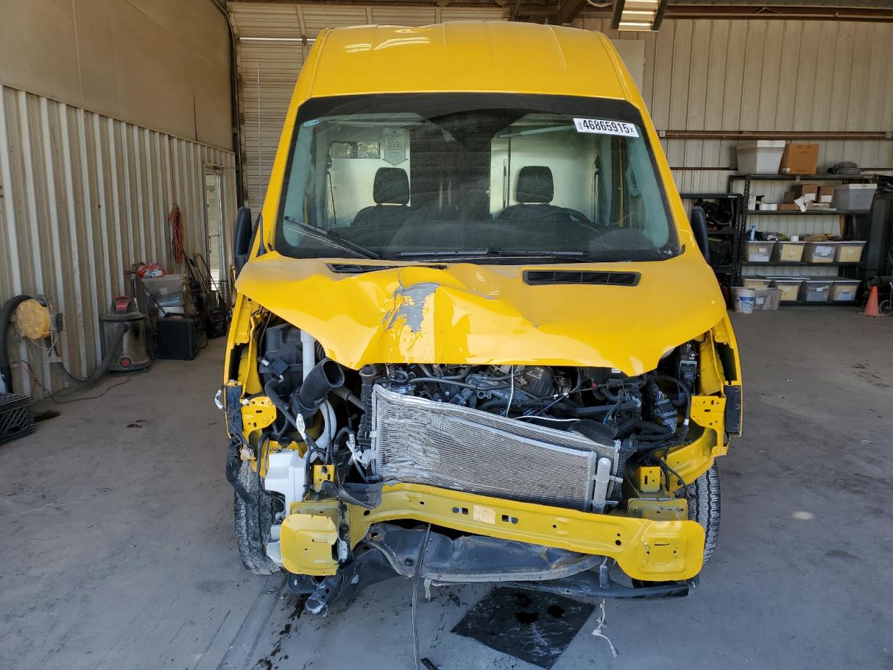 2023 Ford Transit VIN 1FTBR1X89PKA73950 Copart auction photo, front end / minor dent/scratches damage thumbnail 5