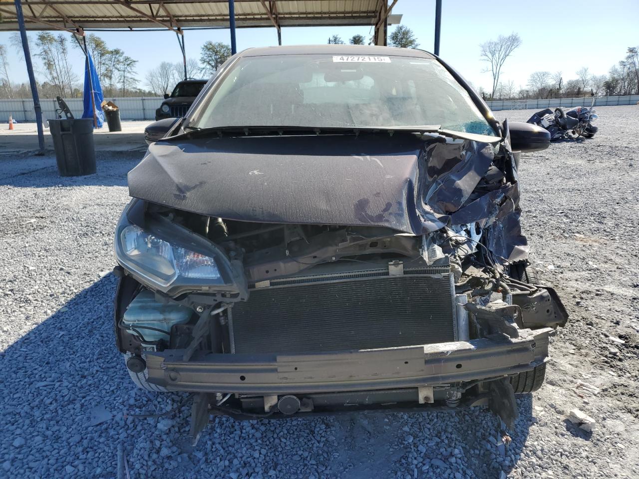 2015 Honda Fit VIN 3HGGK5H80FM729963 Copart auction photo, front end damage thumbnail 5