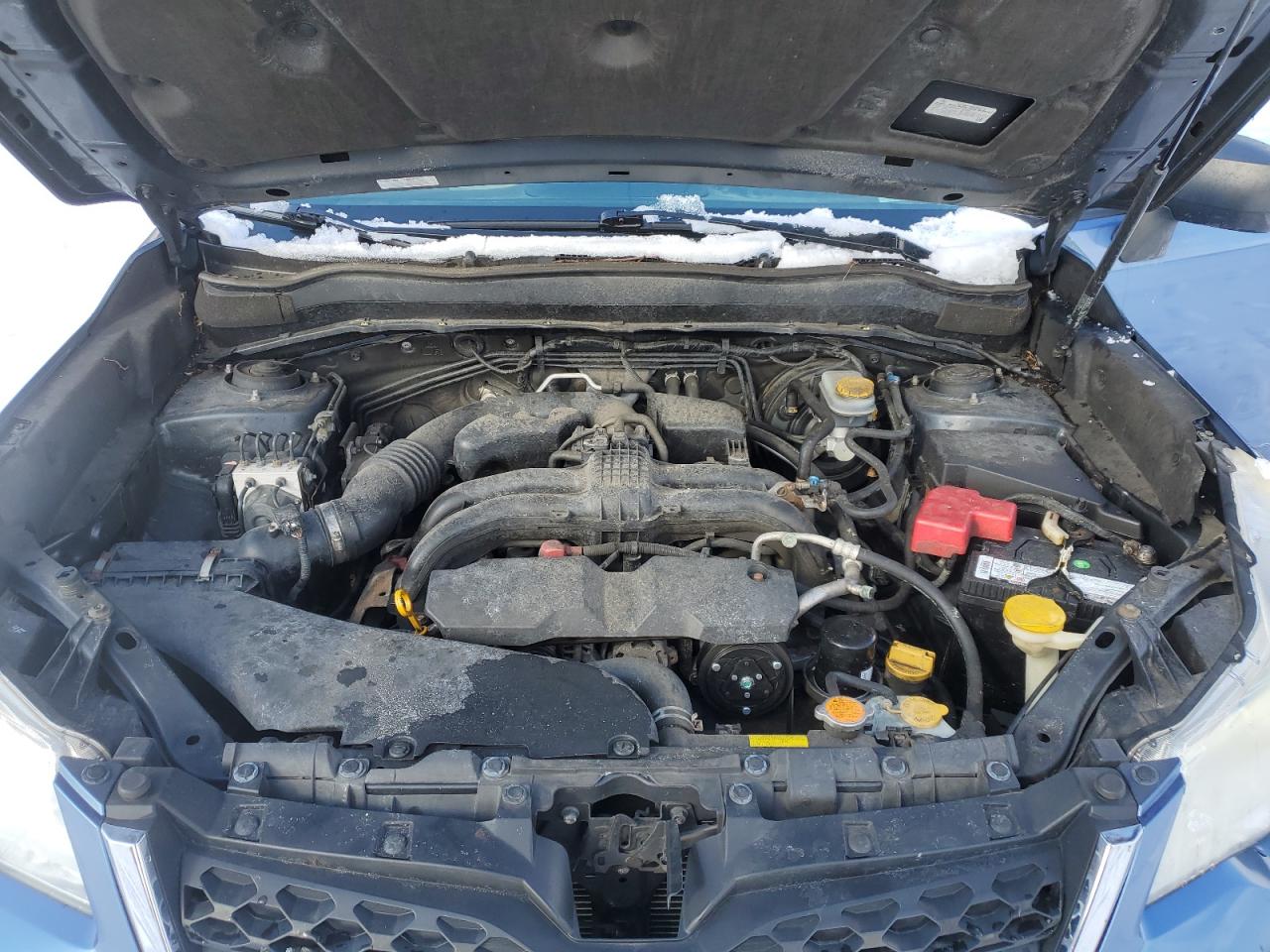 2015 Subaru Forester VIN JF2SJABC1FH511148 Copart auction photo, front end / side damage thumbnail 13