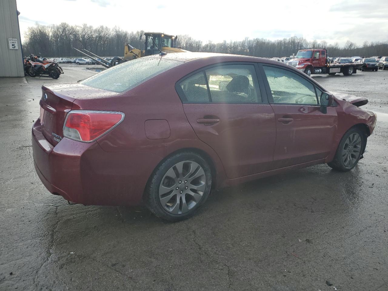 2014 Subaru Impreza VIN JF1GJAD67EH014413 Copart auction photo, front end damage thumbnail 3