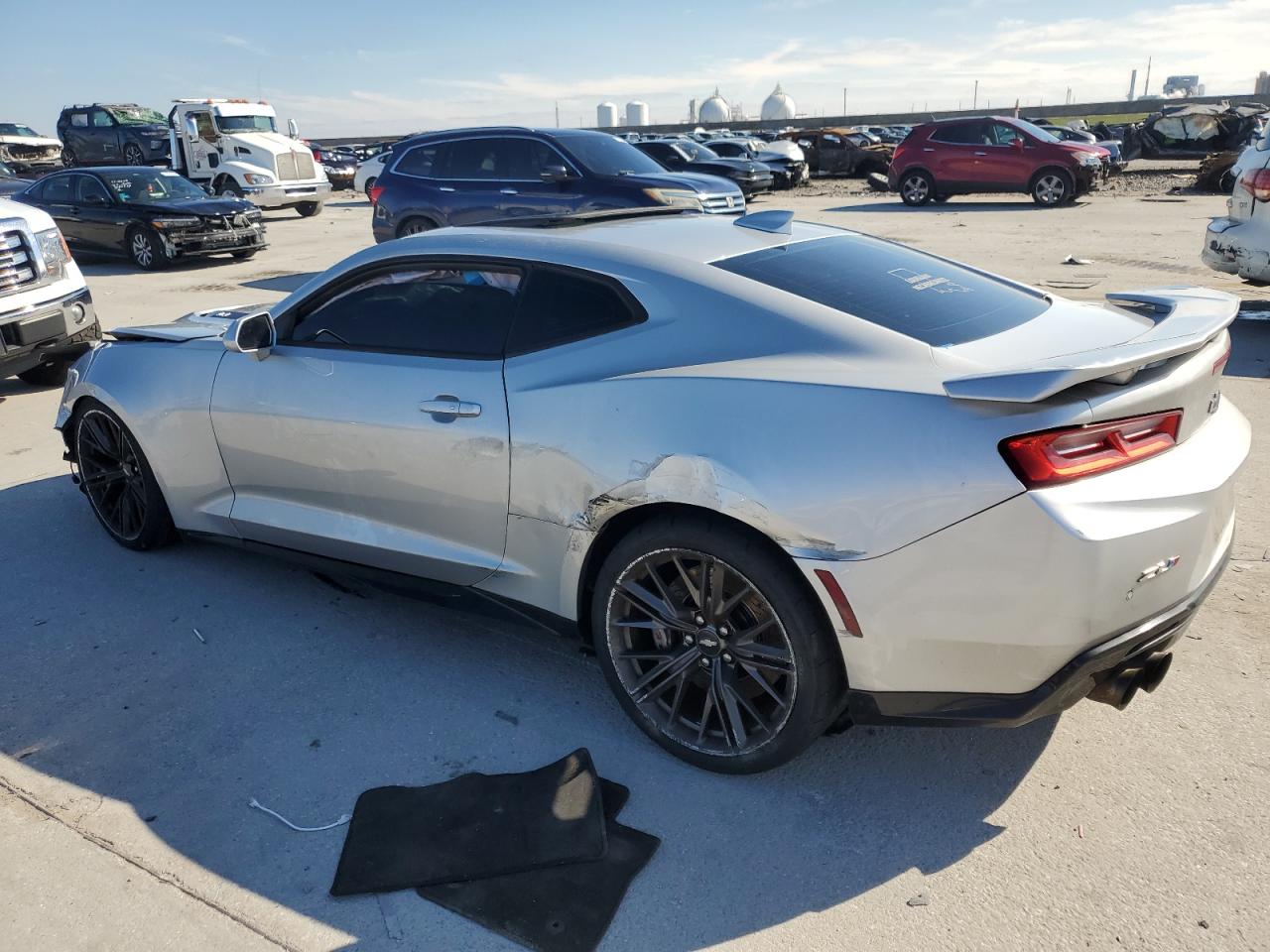2018 Chevrolet Camaro VIN 1G1FK1R65J0112577 Copart auction photo, all over damage thumbnail 2