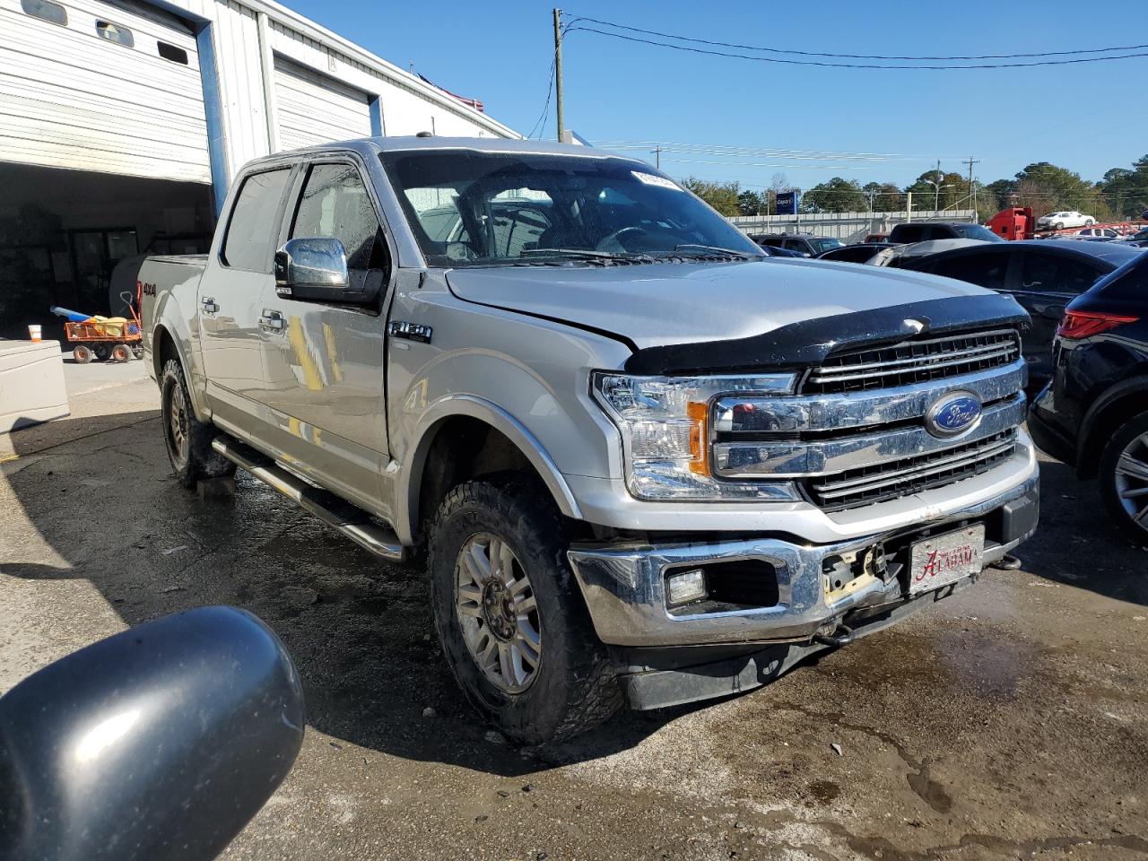 2018 Ford F-150 VIN 1FTEW1EG1JFC39698 Copart auction photo, side / rear end damage thumbnail 4