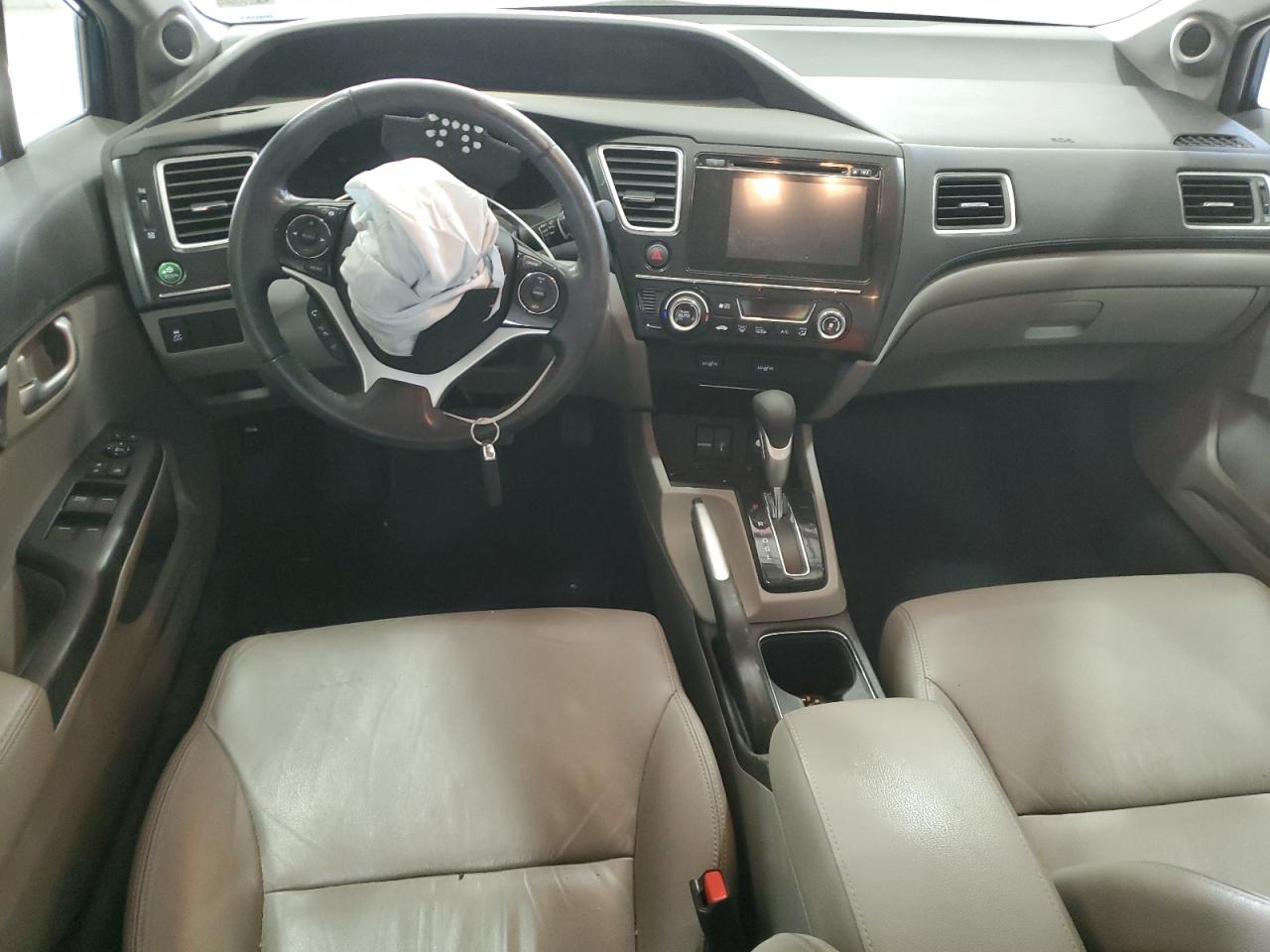 2015 Honda Civic VIN 2HGFB2F95FH543601 Copart auction photo, front end damage thumbnail 8