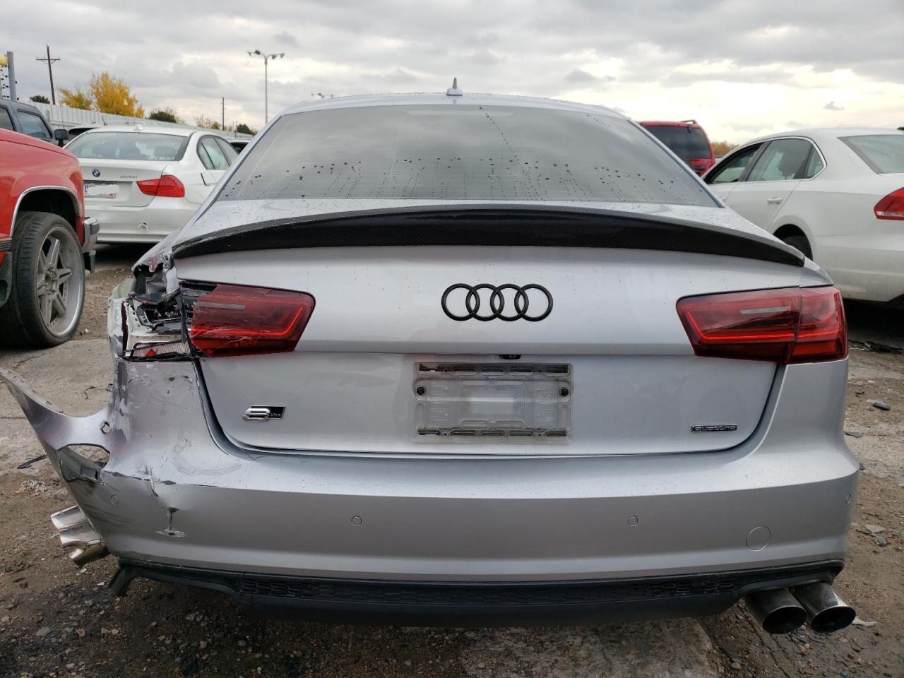 2016 Audi A6 VIN WAUFGAFC8GN171764 Copart auction photo, rear end / minor dent/scratches damage thumbnail 6