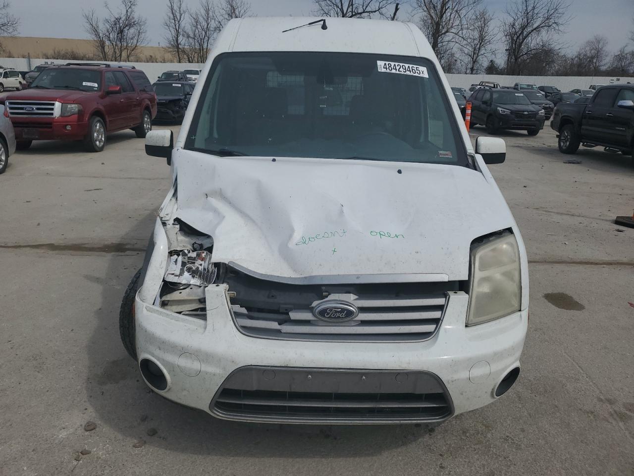 2013 Ford Transit VIN NM0KS9BN3DT125902 Copart auction photo, front end damage thumbnail 5