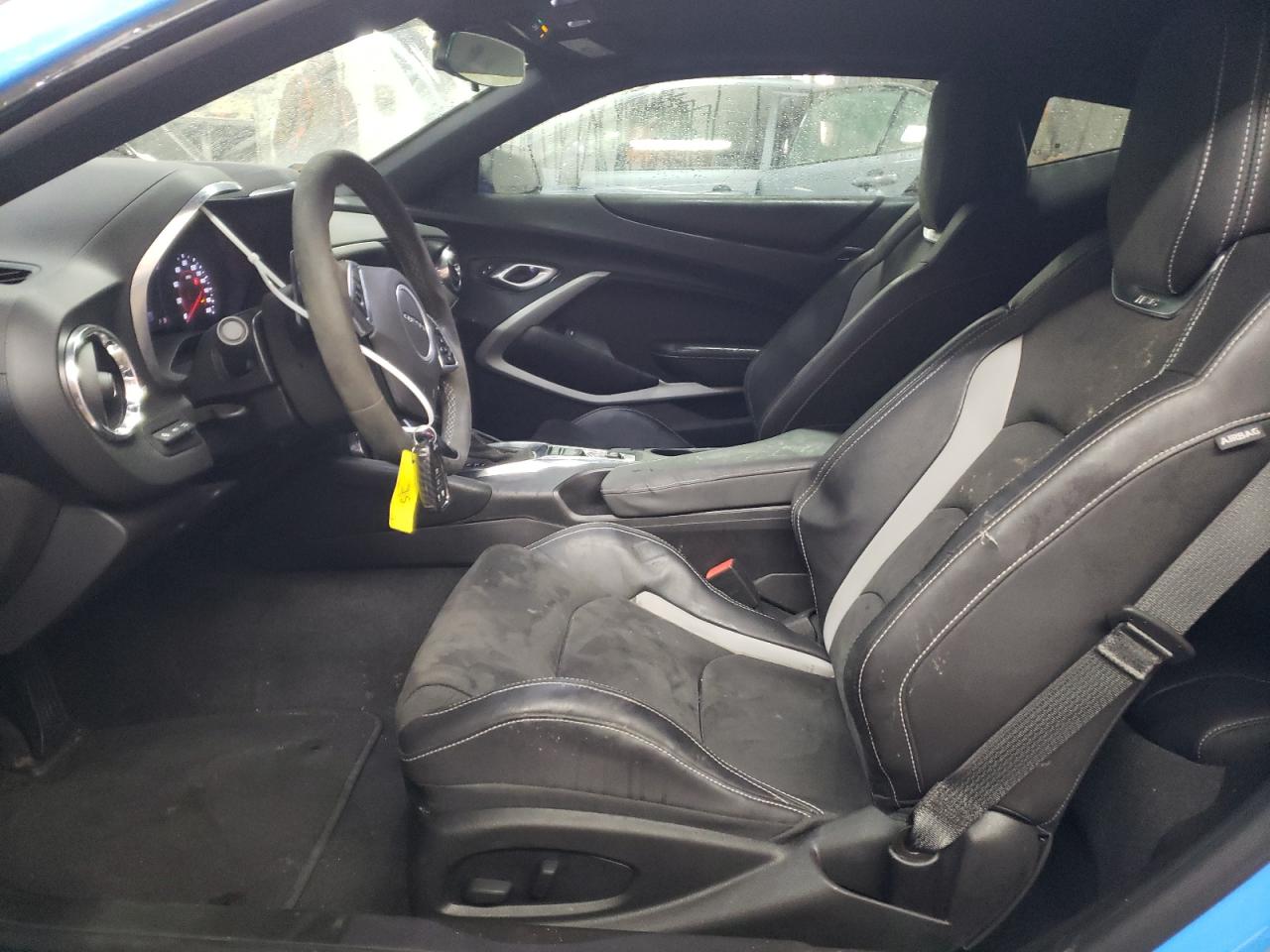 2022 Chevrolet Camaro VIN 1G1FF1R77N0125009 Copart auction photo, front end / side damage thumbnail 7