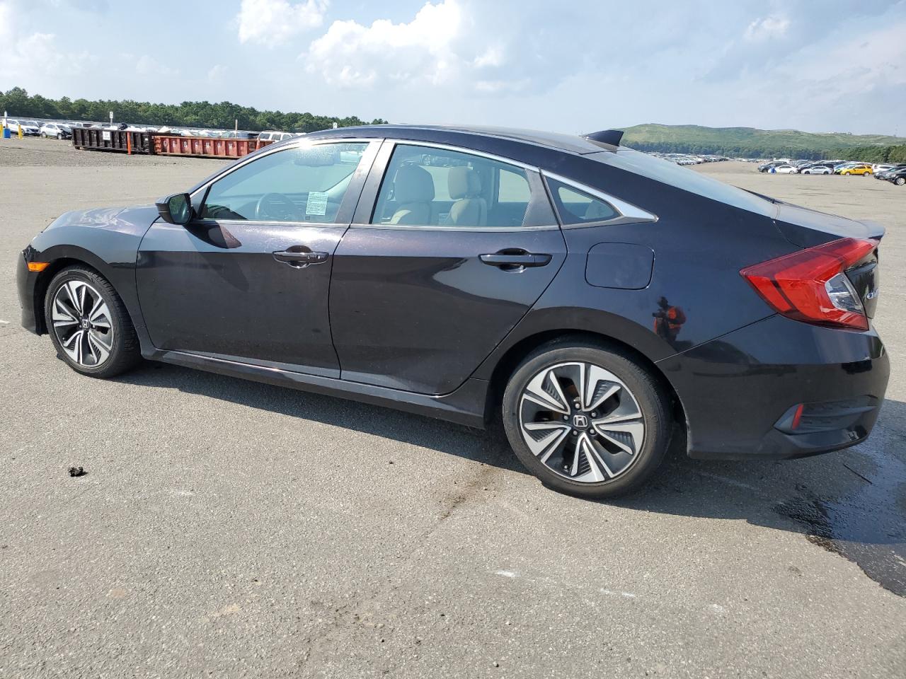 2017 Honda Civic VIN 19XFC1F78HE208190 Copart auction photo, water/flood damage thumbnail 2
