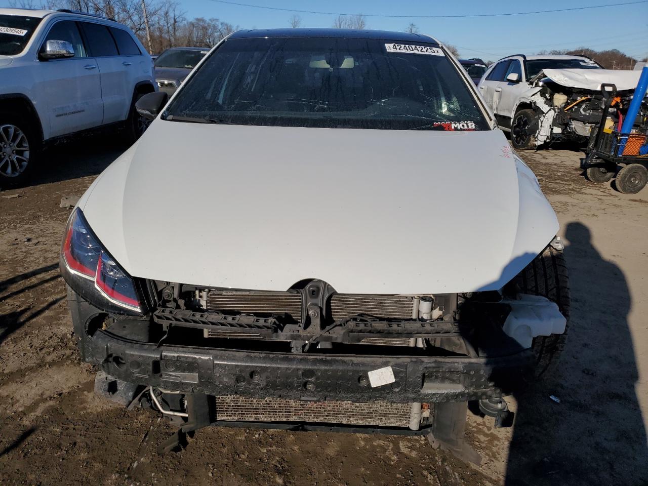 2019 Volkswagen GTI VIN 3VW6T7AU7KM018018 Copart auction photo, front end damage thumbnail 5