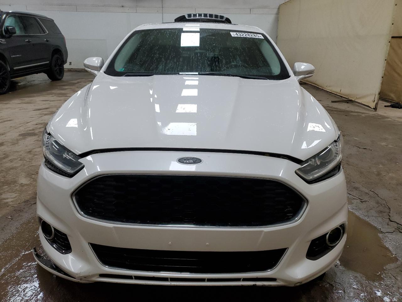 2014 Ford Fusion VIN 3FA6P0K9XER108527 Copart auction photo, rear end / side damage thumbnail 5