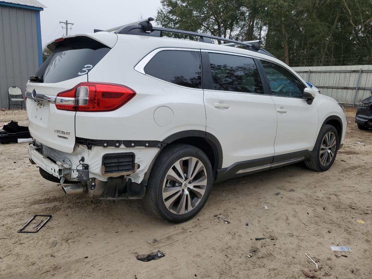 2021 Subaru Ascent VIN 4S4WMALD1M3475028 Copart auction photo, rear end / side damage thumbnail 3