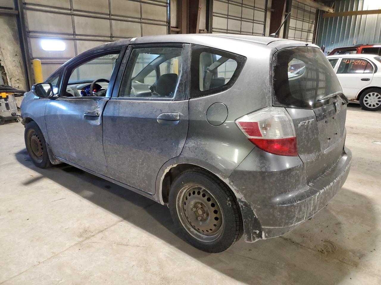 2013 Honda Fit VIN JHMGE8G3XDC052155 Copart auction photo, side / front end damage thumbnail 2