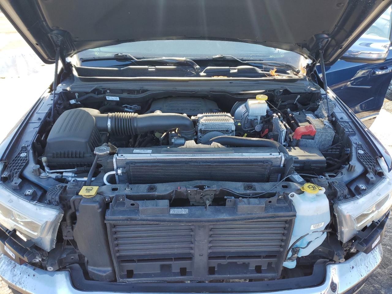 2019 RAM 1500 VIN 1C6SRFHT8KN624593 Copart auction photo, all over damage thumbnail 11