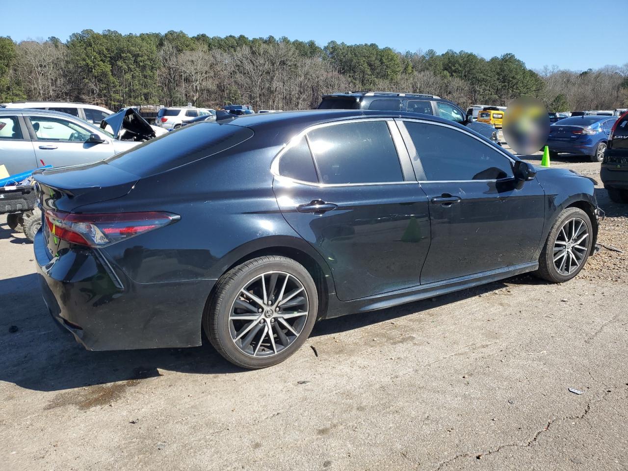 2021 Toyota Camry VIN 4T1G11AK9MU531418 Copart auction photo, front end damage thumbnail 3