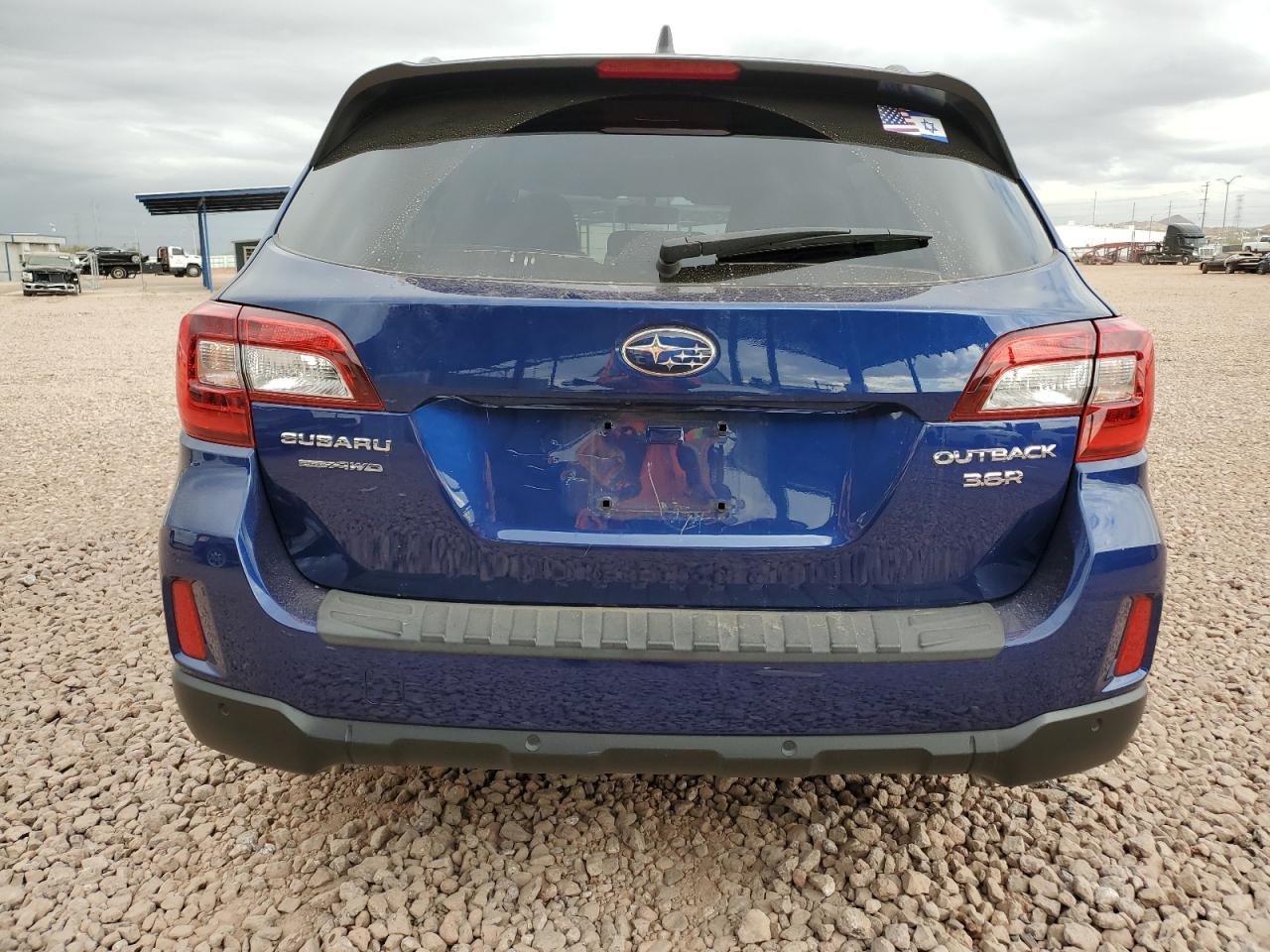 2017 Subaru Outback VIN 4S4BSETC3H3355594 Copart auction photo, side / rear end damage thumbnail 6