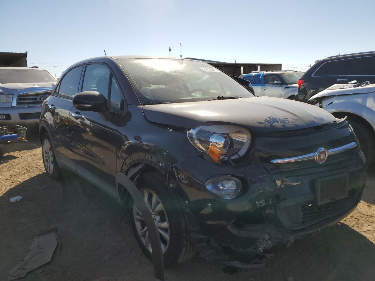 2016 Fiat 500 VIN ZFBCFXBT5GP474297 Copart auction photo, front end damage thumbnail 4