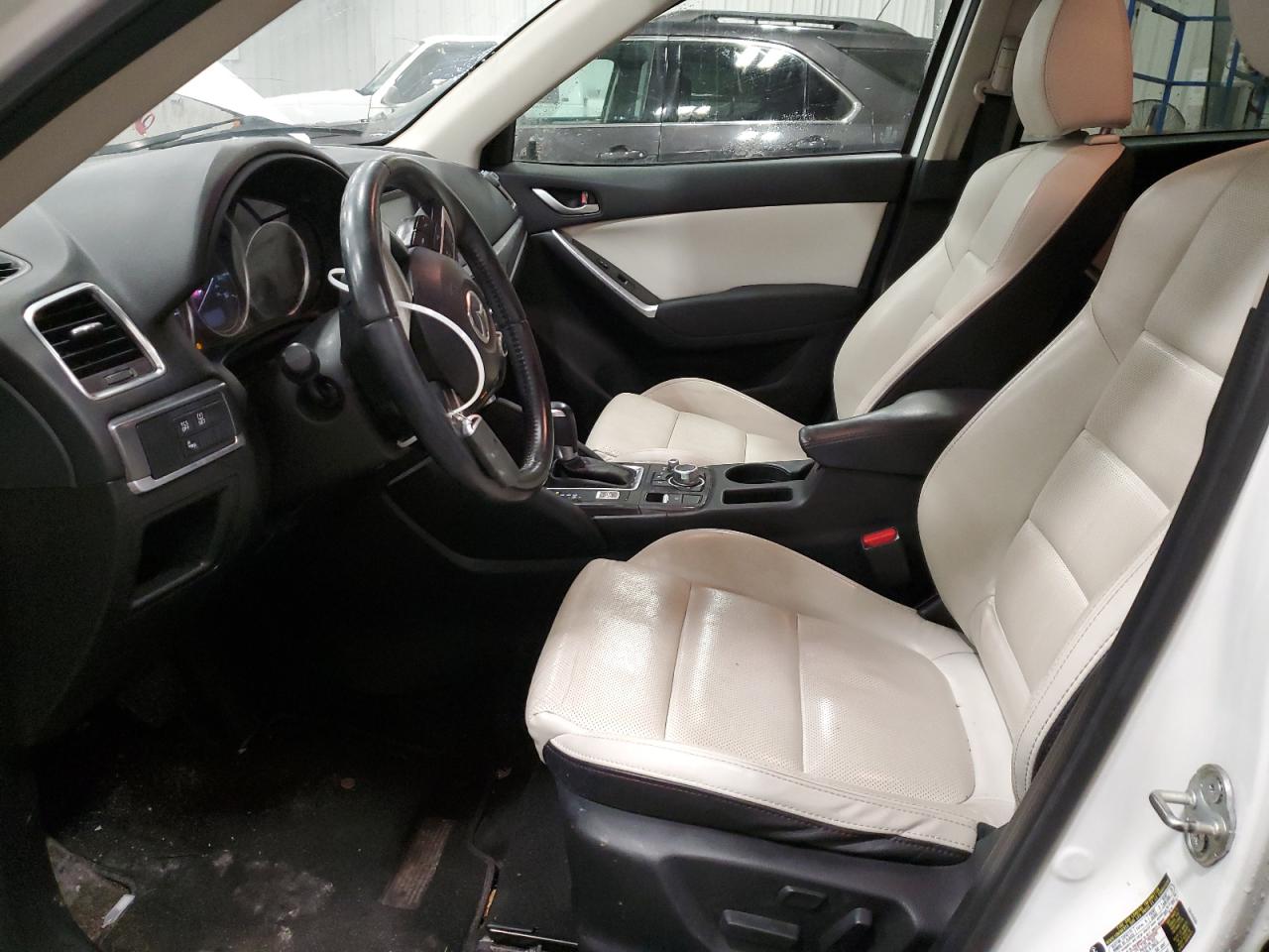2016 Mazda CX-5 VIN JM3KE4DY9G0904125 Copart auction photo, front end / side damage thumbnail 7