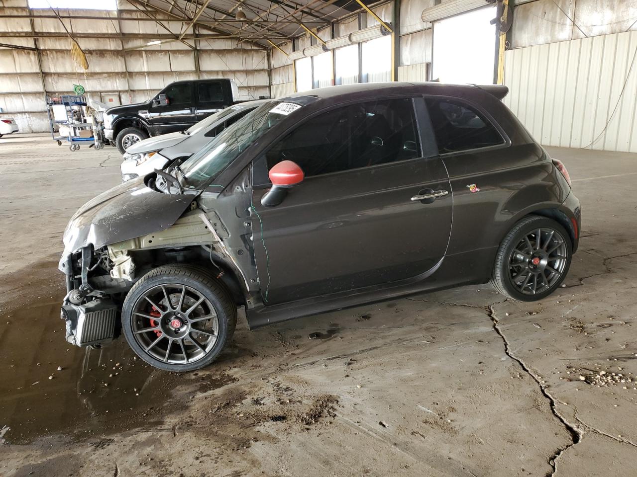 2015 Fiat 500 VIN 3C3CFFFH2FT590391