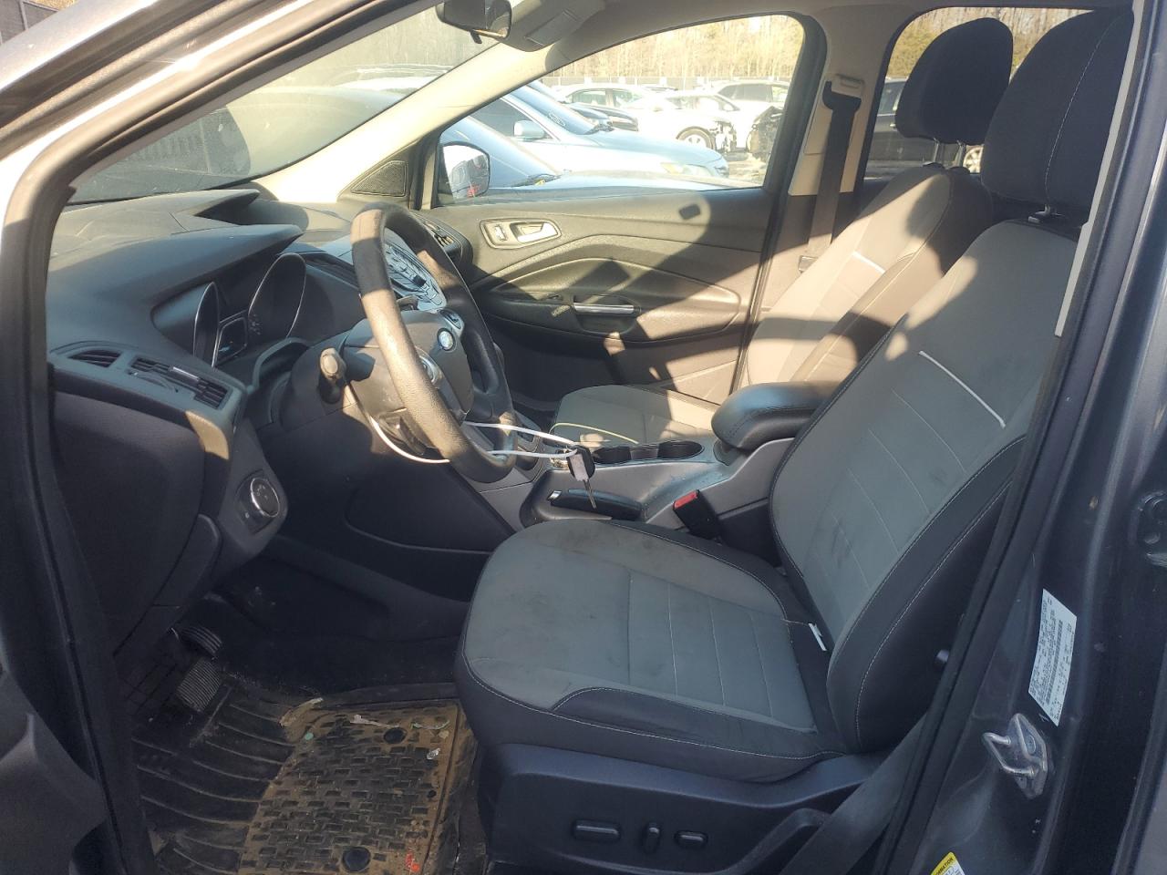 2014 Ford Escape VIN 1FMCU9GX7EUD12837 Copart auction photo, front end damage thumbnail 7