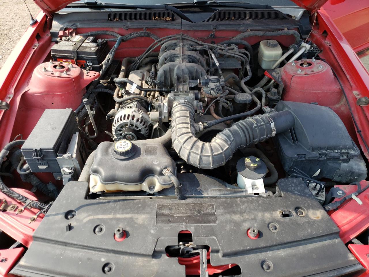2006 Ford Mustang VIN 1ZVFT80N765257208 Copart auction photo, hail damage thumbnail 11