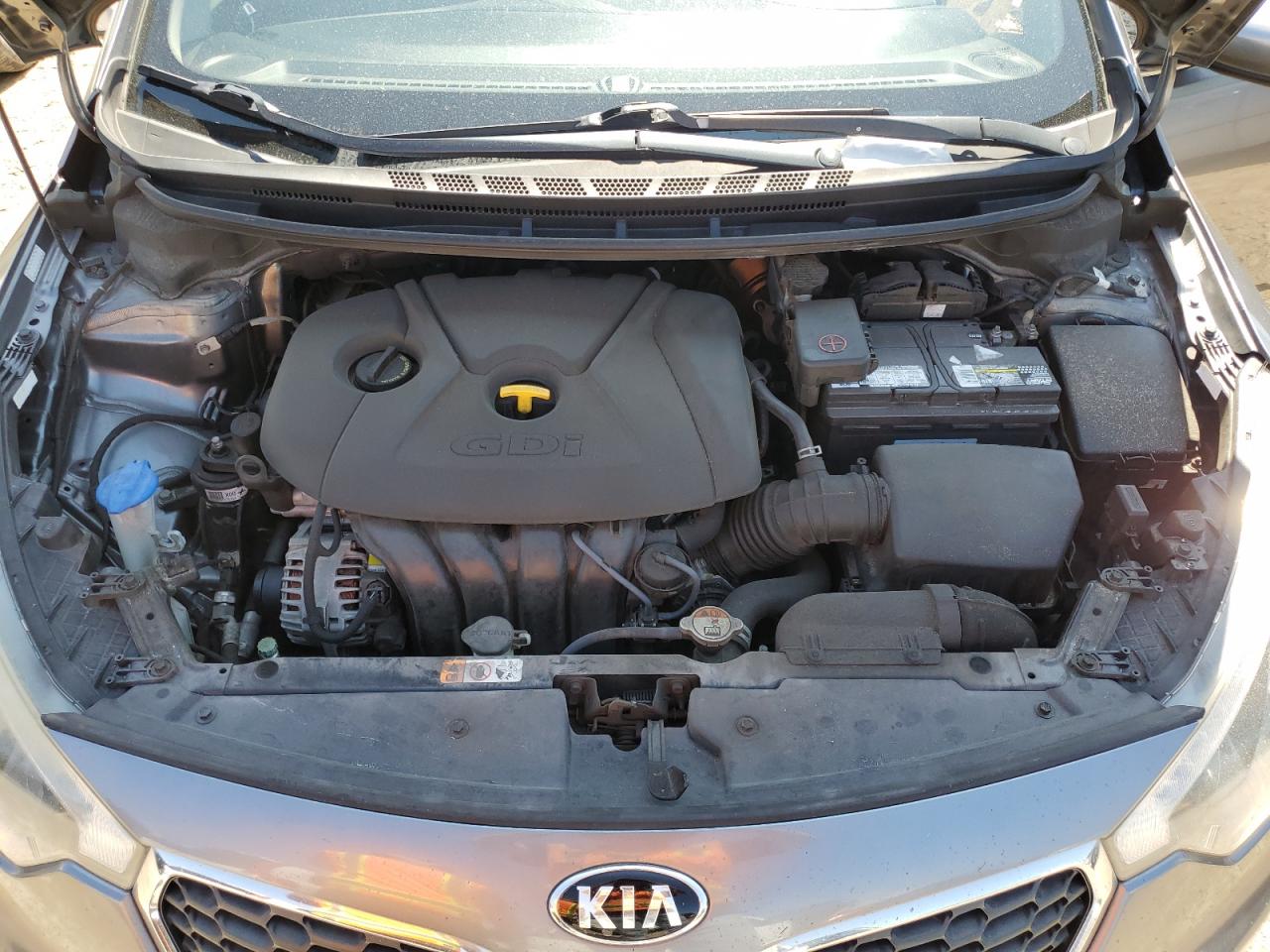 2016 KIA Forte VIN KNAFZ4A80G5554791 Copart auction photo, water/flood damage thumbnail 11