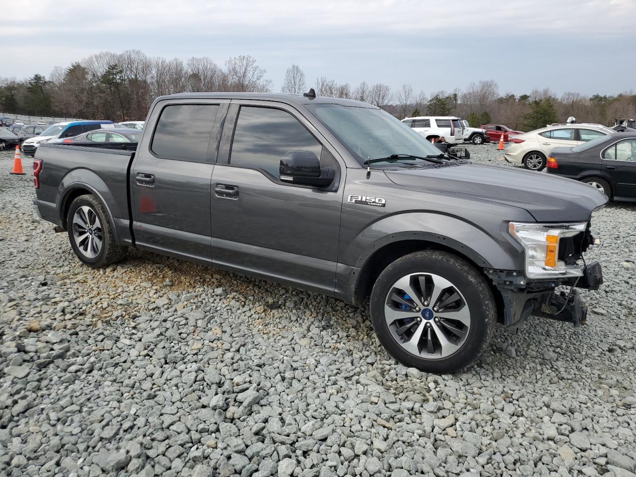 2019 Ford F-150 VIN 1FTEW1C54KKC39558 Copart auction photo, front end / minor dent/scratches damage thumbnail 4