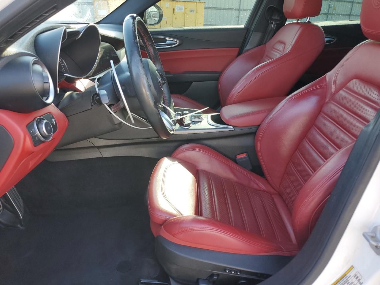 2020 Alfa Romeo Giulia VIN ZARFAMBN4L7635554 Copart auction photo, front end / minor dent/scratches damage thumbnail 7